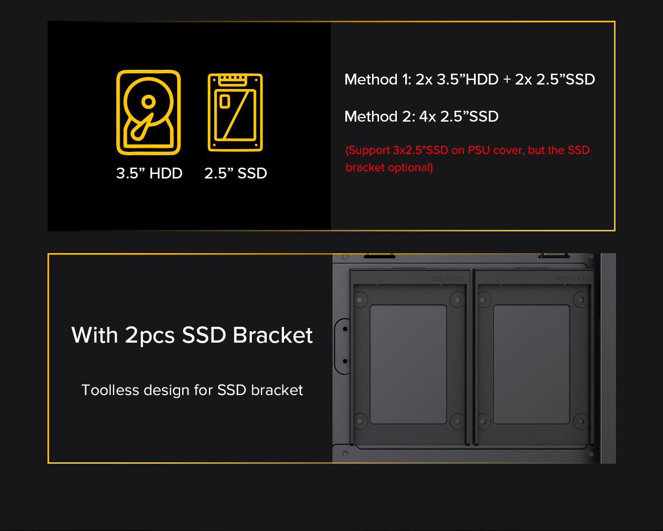 GAMEMAX Leader TG Black Full Tower Computer Case